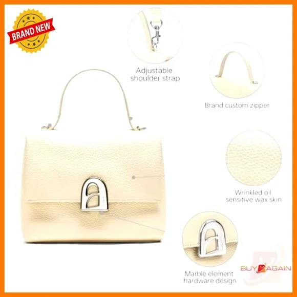Leather Mini Crossbody Purse with Adjustable Strap, Perfect for Formal Occasions